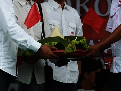 Tumpengan Pencapresan Jokowi