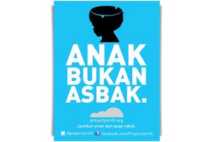 Anak Bukan Asbak, Project Jernih Kampanyekan Stop Merokok Dekat Anak