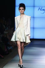 Hengki Kawilarang Le Jardin. Plaza Indonesia Fashion Week 2014 at Function Hall Plaza Indonesia Lt.2. Jakarta. [Foto: Mohammad Abduh/Wolipop]