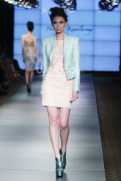 Hengki Kawilarang Le Jardin. Plaza Indonesia Fashion Week 2014 at Function Hall Plaza Indonesia Lt.2. Jakarta. [Foto: Mohammad Abduh/Wolipop]