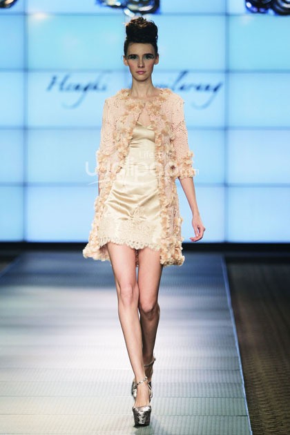 Hengki Kawilarang Le Jardin. Plaza Indonesia Fashion Week 2014 at Function Hall Plaza Indonesia Lt.2. Jakarta. [Foto: Mohammad Abduh/Wolipop]