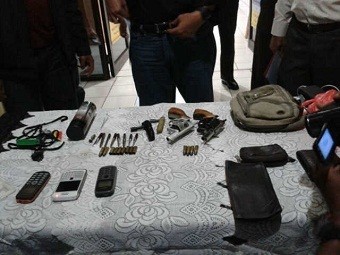 Ini 2 Senpi dan 1 Botol Kimia yang Disita dari Pencuri Motor di Cempaka Putih