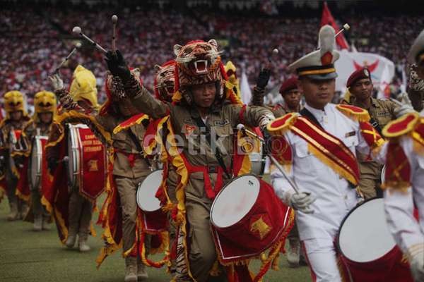 Begini Pasukan Prabowo Dilatih di Hambalang