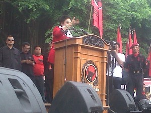 Megawati: Dukung Jokowi, Awasi Jangan Sampai Ada Kecurangan!