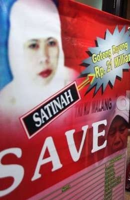 4 Saweran untuk Satinah, TKW yang Terancam Dipancung