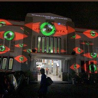 Video Mapping Dulu Cuma Pendukung, Sekarang Jadi Pertunjukan Utama