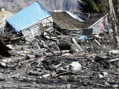 Tanah Longsor di Washington Tewaskan 24 Orang