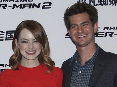 Emma Stone dan Andrew Garfield Serasi di Beijing