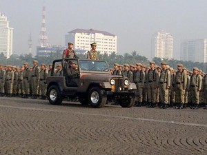 Pimpin HUT Satpol PP, Jokowi Ingatkan Tahun Politik