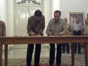 Resmikan PT TransJakarta, Jokowi Ingin Pelayanan dan Fasilitas Dibenahi