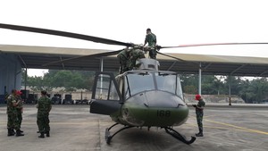 Satgas Tanggap Darurat Asap Terima Heli untuk Jangkau Wilayah Terpencil