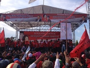 Jadi Jurkam di Cilegon, Jokowi Banggakan Wajah Ndesonya