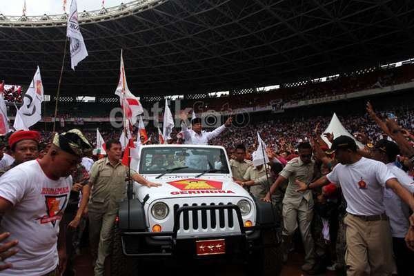 Massa Tertahan, Kampanye Gerindra di Magelang Sepi