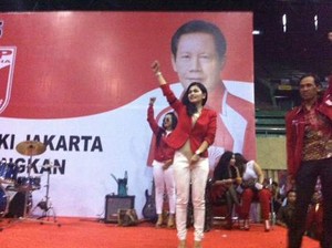 Nyanyi Sambil Goyang di Acara Kampanye, Camel Petir: PKPI Anti Korupsi!