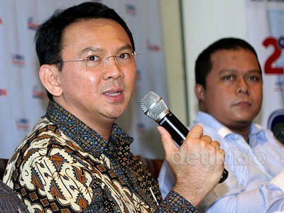 Ahok Hadiri Diskusi Menggagas Jakarta
