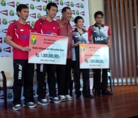 PBSI Beri Juara All England Bonus Rp 2 Milliar