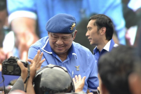 Kampanye di Semarang, SBY Sampaikan 7 Prestasi