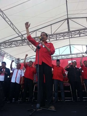 Selain Blusukan, Jokowi Ternyata Juga Jadi Jurkam di Kalsel