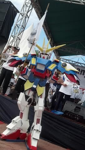 Robot Gundam Ikut Kampanye PKS