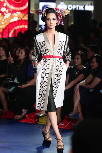 Denny Wirawan Affirmation,. Fashion Nation 2014 at Senayan City. Jakarta. [Foto: Mohammad Abduh/Wolipop]