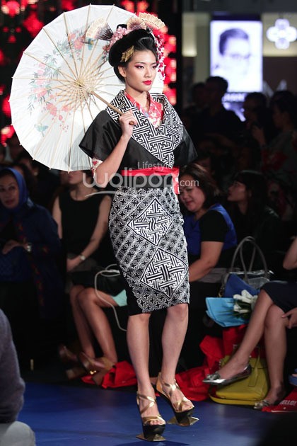 Denny Wirawan Affirmation,. Fashion Nation 2014 at Senayan City. Jakarta. [Foto: Mohammad Abduh/Wolipop]