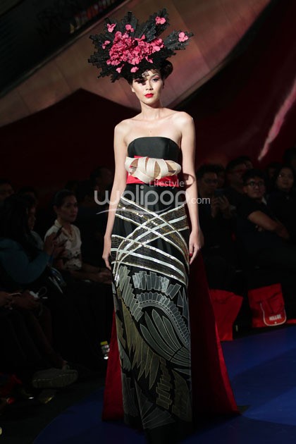 Denny Wirawan Affirmation,. Fashion Nation 2014 at Senayan City. Jakarta. [Foto: Mohammad Abduh/Wolipop]