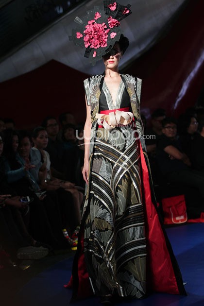 Denny Wirawan Affirmation,. Fashion Nation 2014 at Senayan City. Jakarta. [Foto: Mohammad Abduh/Wolipop]
