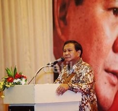 Bicara Korupsi, Prabowo Singgung Kasus Videotron