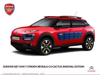 Mobil Arsenal, Lelucon April Mop dari Citroen