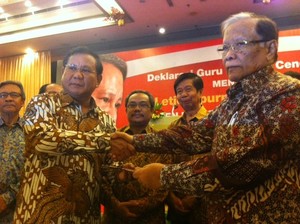 Profesor Pendukung Prabowo: Kami Bukan Orang yang Bisa Dibodohi