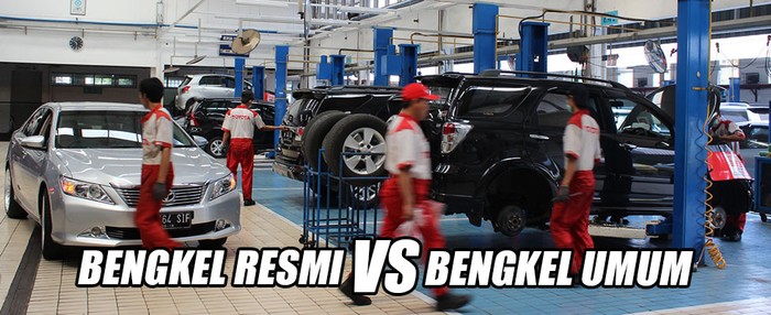 Bengkel Resmi VS Bengkel Umum