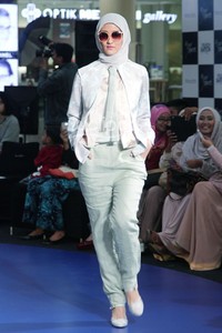 Ria Miranda Haru. Fashion Nation 2014 at Senayan City. Jakarta. [Foto: Mohammad Abduh/Wolipop]