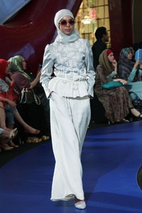 Ria Miranda Haru. Fashion Nation 2014 at Senayan City. Jakarta. [Foto: Mohammad Abduh/Wolipop]