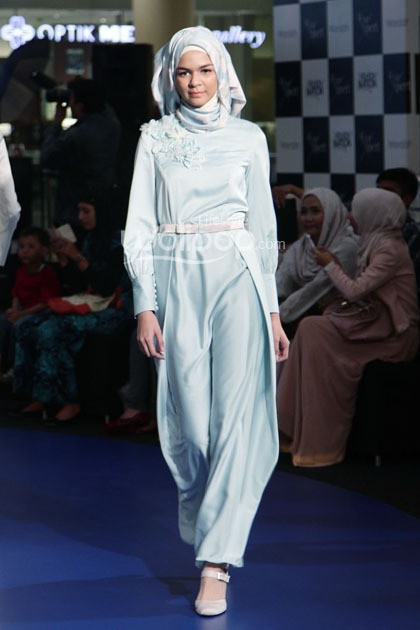 Ria Miranda Haru. Fashion Nation 2014 at Senayan City. Jakarta. [Foto: Mohammad Abduh/Wolipop]