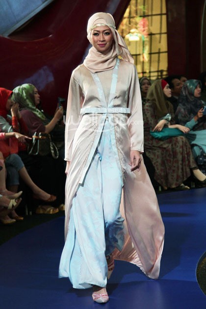 Ria Miranda Haru. Fashion Nation 2014 at Senayan City. Jakarta. [Foto: Mohammad Abduh/Wolipop]