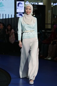 Ria Miranda Haru. Fashion Nation 2014 at Senayan City. Jakarta. [Foto: Mohammad Abduh/Wolipop]