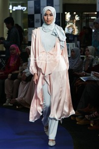 Ria Miranda Haru. Fashion Nation 2014 at Senayan City. Jakarta. [Foto: Mohammad Abduh/Wolipop]