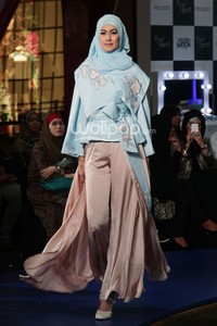 Ria Miranda Haru. Fashion Nation 2014 at Senayan City. Jakarta. [Foto: Mohammad Abduh/Wolipop]