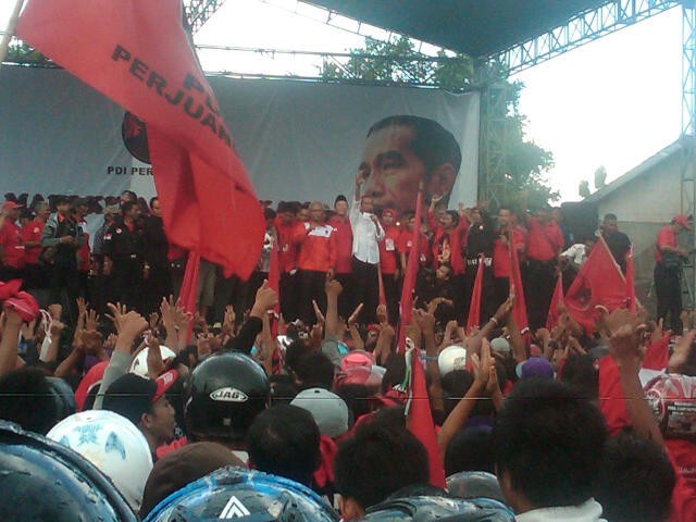 Orasi di Jember, Jokowi: Saya Ingin PDIP Menang Tebal