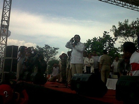 Kampanye Akbar di Bandung, Prabowo Tak Sindir Jokowi