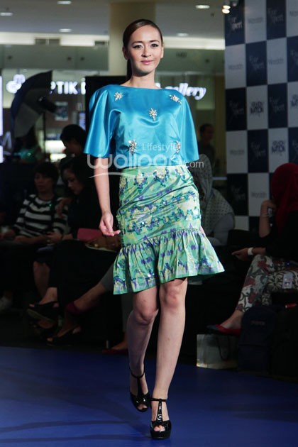 Barli Asmara Colors of Garut. Fashion Nation 2014 Vivacious and Vigorous at Senayan City. Jakarta. [Foto: Mohammad Abduh/Wolipop]