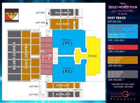 Baca Ini Dulu Sebelum Beli Tiket All Or Nothing 2NE1 di Jakarta