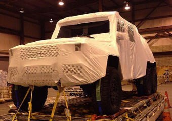 Mercy G63 AMG 6x6 Bintang di Film Jurassic Park 4