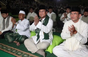 Prabowo Hadiri Istigosah, PPP: Dia Tamu Kehormatan