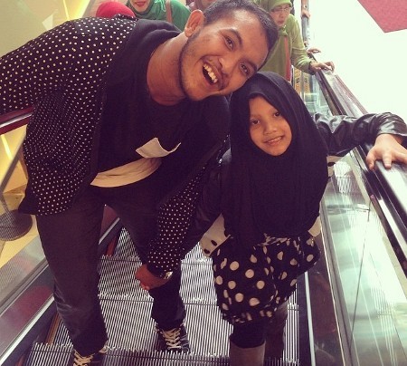 Anak Inda Juga Sudah Lengket dengan Caisar