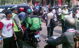 68 Ribu Simpatisan Parpol Ditilang Selama Kampanye