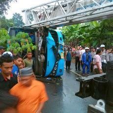 Sopir Bus Rombongan Tewaskan 4 Siswa SD di Pasuruan Masih Dirawat