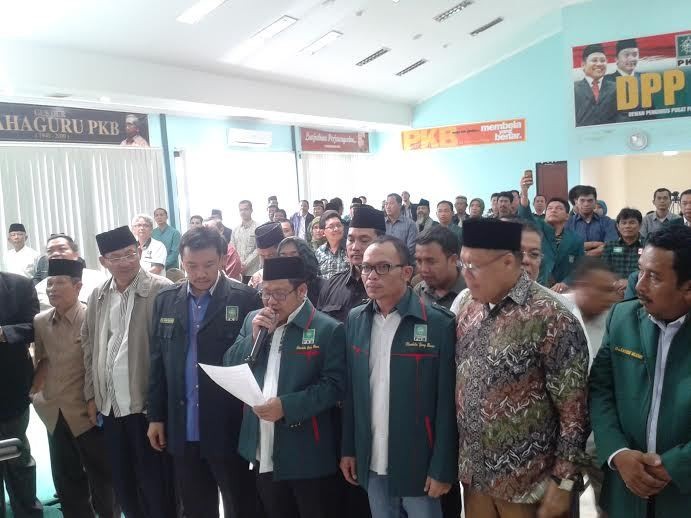 Di Masa Tenang, PKB Baiat Calegnya di Hadapan Sekjen PBNU