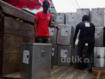 KPU Yogya Distribusikan Logistik Pemilu