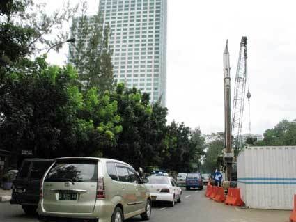 Tiang Monorel Jakarta akan Dicabut Jika Metro Kapsul Jadi Dibangun